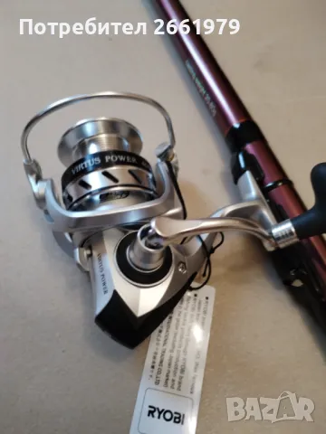 Нов Телемач със макара, снимка 3 - Въдици - 48741374