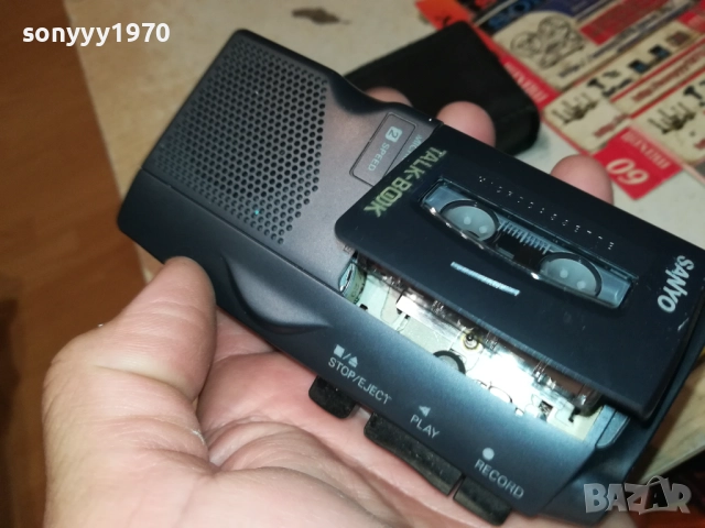 SANYO+КАСЕТА+КОЖЕН КЕЙС-ВНОС SWISS 2210250738, снимка 4 - Радиокасетофони, транзистори - 52138517