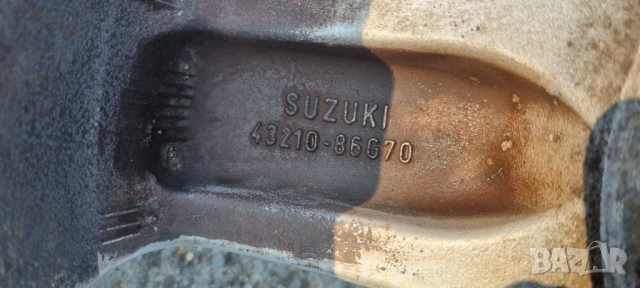 Алуминиеви джанти 4х100 5J15 цола за Suzuki и други, снимка 5 - Гуми и джанти - 53445674