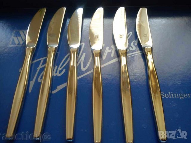 Комплект ножове за хранене - Paul Wirths Solingen, снимка 2 - Прибори за хранене, готвене и сервиране - 26844154