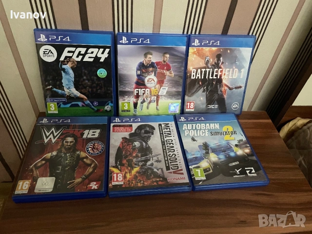 Игри за PS4 п