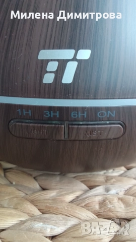 Арома дифузер TaoTronics 400ml, снимка 2 - Овлажнители и пречистватели за въздух - 51784822