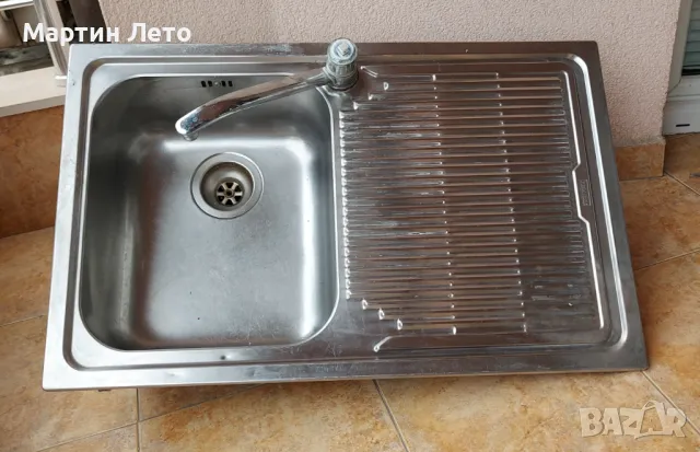 Мивка от инокс Franke. 79Х50 см