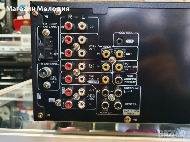 Ресийвър Pioneer VSX-409RDS В отлично техническо и визуално състояние., снимка 9 - Ресийвъри, усилватели, смесителни пултове - 43472957