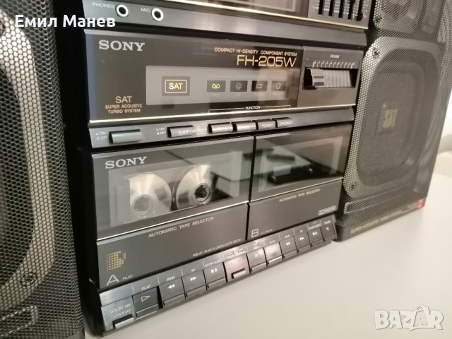 Sony FH-205W , снимка 6 - Радиокасетофони, транзистори - 43885615