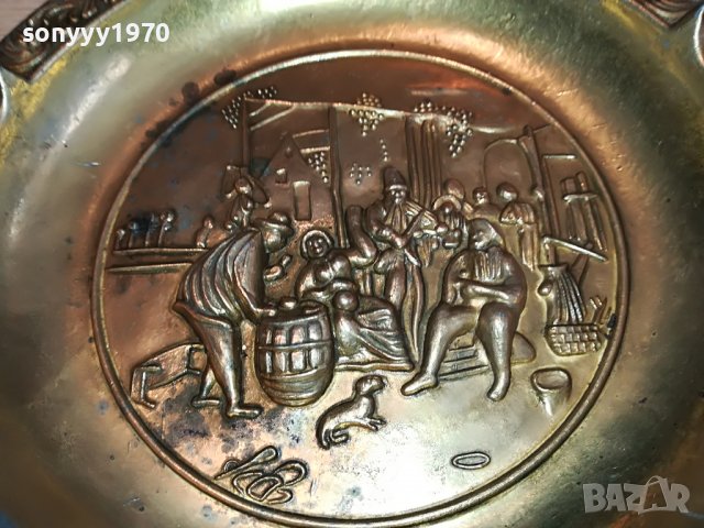 ЖЕСТОК ГОЛЯМ ПЕПЕЛНИК ОТ ШВЕЦИЯ 1311221124, снимка 12 - Антикварни и старинни предмети - 38654595