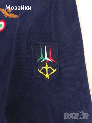 Aeronautica Militare кардиган като ново, тъмно синьо, размер L, снимка 3 - Пуловери - 53596312