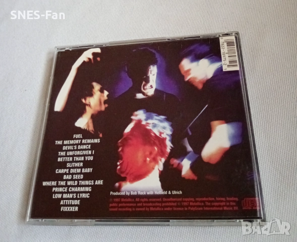 Metallica - Reload, снимка 3 - CD дискове - 52200681