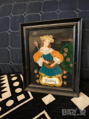 Страхотна картина найвизъм върху стъкло, снимка 4 - Картини - 51738157