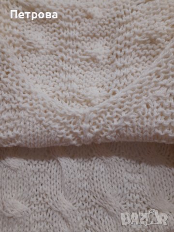 Пуловер ръчно плетен, снимка 2 - Блузи с дълъг ръкав и пуловери - 38735516