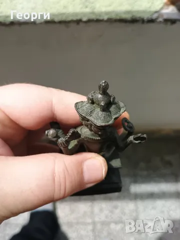 Бронзова статуетка-456, снимка 9 - Антикварни и старинни предмети - 50372928