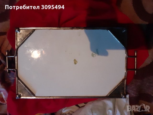 ПОРЦЕЛАНЕН ПОДНОС. ЧЕХОСЛОВАКИЯ. , снимка 2 - Декорация за дома - 33178892