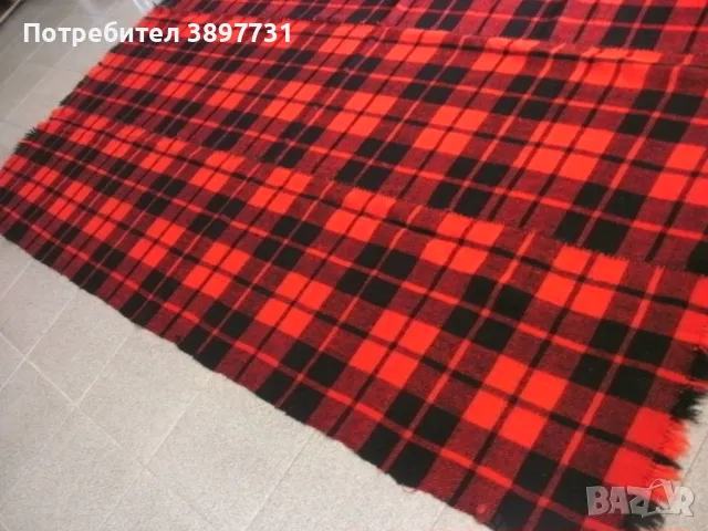 Постелка от миналия век - оригинална - голяма - вълнена , снимка 3 - Килими - 47668177