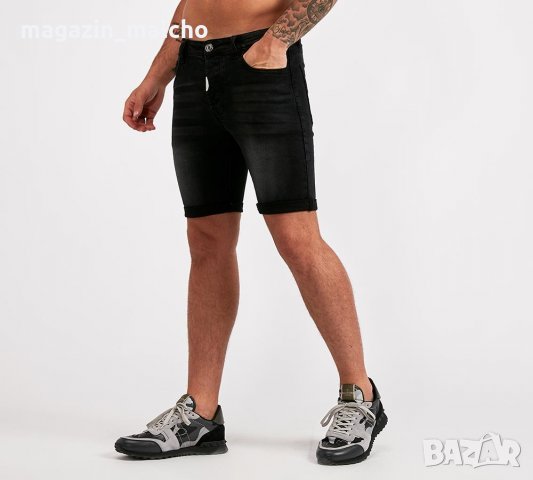 МЪЖКИ КЪСИ ДЪНКИ – Alessandro Zavetti Toni Short; размери: W30, снимка 2 - Къси панталони - 27726691
