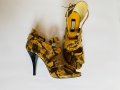 Zara змийски сандали, снимка 1 - Сандали - 38275796