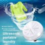 УЛТРАЗВУКОВА МИНИ ПЕРАЛНЯ ULTRASONIC TURBINE WASH, снимка 1 - Перални - 38121341