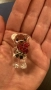 Кристална фигура SWAROVSKI мече  - Kris Bear A Rose, снимка 2