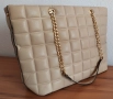 Дамска чанта в кремаво-бежов цвят, снимка 3
