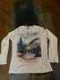 Детска памучна лятна блуза с дълъг ръкав /Бенетон/ за момче, снимка 1 - Детски Блузи и туники - 43526310