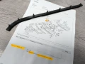 A1248851085**НОВО**MERCEDES-BENZ**ДЯСНО УПЛЪТНЕНИЕ МЕЖДУ КАЛНИК И ПРЕДНА БРОНЯ**, снимка 2