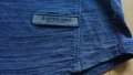 G-STAR VAN JONES INDIGO SHIRT Размер M - L мъжка еластична риза 12-60, снимка 4