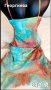 Рокля STYLE с цветен тюл👗🍀S,M👗🍀 арт.1030, снимка 4