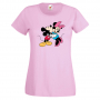 Дамска тениска Mickey & Minnie ,Мини Маус,Микки Маус.Подарък,Изненада,, снимка 4