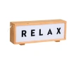 Светещ надпис, Relax, LED табела, снимка 2