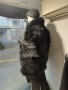 Палто от лисица ,размер м,свободна кройка , снимка 1