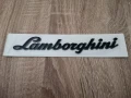 черен надпис Ламборгини Lamborghini, снимка 4