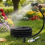 Гъвкав разтеглив градински маркуч 30м – Пълен комплект с пистолет (7 функции) и конектори, снимка 1