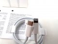  Кабел зарядно Apple USB C to Lightning cable 1m за iPhone 5 до 14 , снимка 3