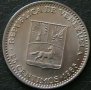 25 центимо 1965, Венецуела, снимка 1 - Нумизматика и бонистика - 28370622
