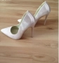 Стилни дамски елегантни обувки на ток, снимка 1