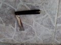 старо джобно ножче и  ножица за ламарина, снимка 1
