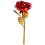 Златна Роза/червена роза с поставка LOVE в кутия /с подаръчна торбичка/., снимка 5