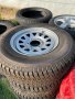 4 бр гуми с джанти чисто нови за джип пикап 139.7, снимка 1 - Гуми и джанти - 43323096