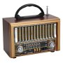 Класическо дървено радио NNS NS-8070BT Акумулаторно радио с Usb SD Tf Mp3 Player , снимка 2