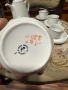стар бълг порцеланов сервиз китка, снимка 3