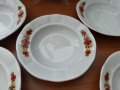 Стар български порцелан чинии дълбоки, снимка 7