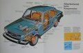 Ретро Рекламен проспект на автомобил Volvo Serie 140 формат А4 на Английски език 1974 год., снимка 6