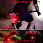 Водоустойчив LED стоп за велосипед с 3 режима на работа - код 2139, снимка 5