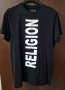Черна тениска Religion, снимка 1