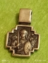 Сребърна висулка с изображение на Свети Константин равен на Апостолите 19230, снимка 9