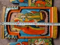 Възрожденска Домашна Икона Триптих Перфектна оригинал 19 век , снимка 14