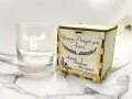Лазерно гравирани стъклени чаши с дървена кутия ( различни модели ), снимка 5