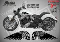 INDIAN Scout Chief Cruiser Bobber Bagger Touring SM-I-SKULL-WV, снимка 1 - Аксесоари и консумативи - 42998855