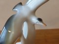 Немска порцеланова фигура птица Буревестник 1970 г статуетка, снимка 3