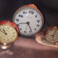 Стари Ретро Руски Часовници Будилници, снимка 6 - Колекции - 36620054
