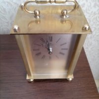 Месингов немски настолен часовник , снимка 2 - Декорация за дома - 32952782